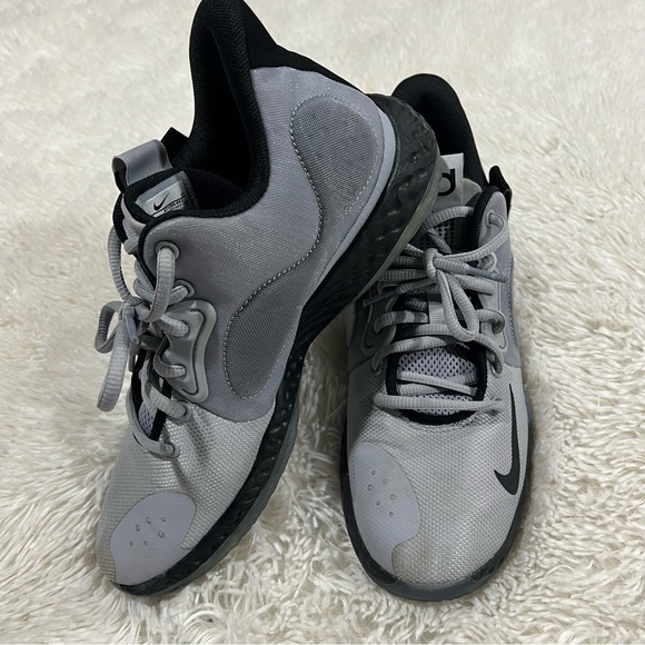 Nike KD TREY 5 VII Men’s Basketball Wolf Grey Black Sz 6.5 - Picture 2 of 12